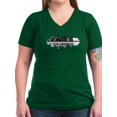 thumbnail image 1 of CafePress - Los Angeles Skyline Women's V Neck Dark T Shirt - Women's V-Neck Dark T-Shirt, 1 of 1