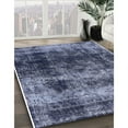thumbnail image 3 of Ahgly Company Machine Washable Indoor Rectangle Industrial Modern Light Purple Blue Area Rugs, 8' x 12', 3 of 7