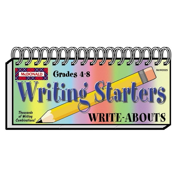 MC-W2025 - Write-Abouts, Writing Starters by McDonald Publishing