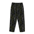 thumbnail image 5 of Naloa Lilies Flowers Print Women’s Ultra-Soft Comfy Pajama Lounge Pants with Pockets & Drawstring, 5 of 8