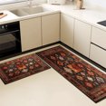 thumbnail image 5 of Kitchen Rugs Sets of 3 Non Slip Washable Kitchen Mats for Floor, Waterproof Kitchen Runner Rug, Floor Mat Carpet for Entryway, Laundry, Sink, Hallway, Bathroom, 5 of 12