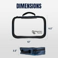 thumbnail image 6 of Reaction Tackle Deluxe Clear Bag - Salt Water Resistant Fishing Tackle Binder with No Sleeves, 6 of 8