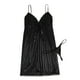 thumbnail image 1 of Gibobby Lencería para mujer sexy tangas Conjunto de ropa interior Talla de Mujer con cuello en V S-3XL Plus Lencería con tanga Camisón Íntimos(Negro, 3XL), 1 of 5