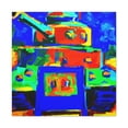 thumbnail image 1 of The Tank Turret Fauve - Canvas, 1 of 10