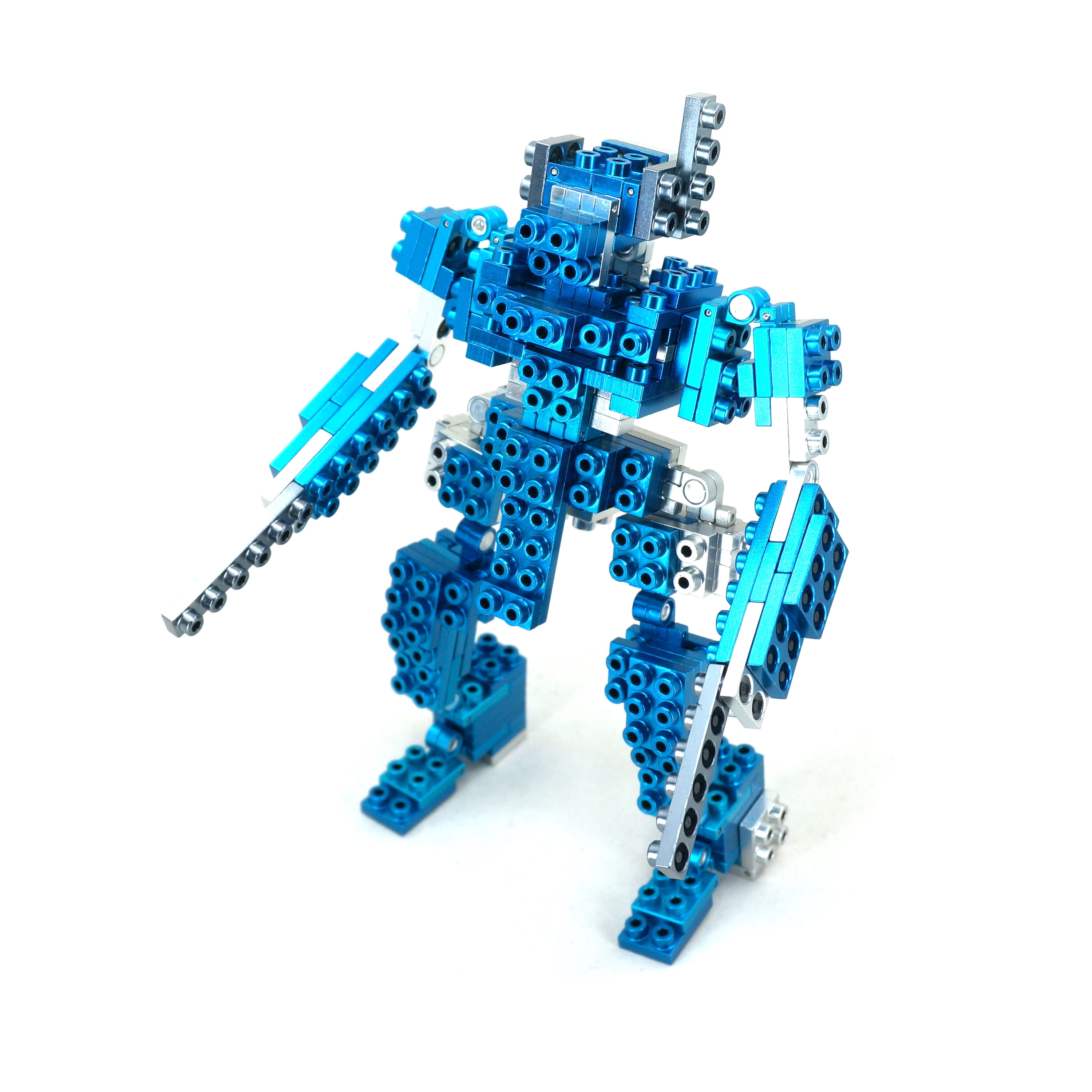 Collector 3-in-1 Series 001 Set Azure Blue T-Rex, Mecha, and Sparrow 290 pcs