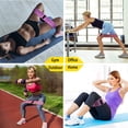 thumbnail image 3 of Fiudx Bandas de Ejercicio, Lazos Elásticos Suaves, Juego Duradero Sin Tpe, Equipo de Fitness Portátil, para Usar Gimnasios En Casa, Entrenamiento para Principiantes y Avanzados, Satisfacción Garantiz, 3 of 7