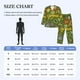 thumbnail image 4 of Fotbe Camping 1 Pijama de Hombre con Estampado de Manga Larga, Conjunto de 2 Piezas, Ropa de Dormir Suave y Cómoda con Bolsillos-X-Large, 4 of 7