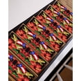 thumbnail image 7 of Stair Treads for Wooden Steps, Puerto Rico Flag Peel and Stick Stair Treads with Reusable Adhesive, Frog Red Flower Summer Leaf Non Slip Indoor Stairs Runner Rugs Mats for Elders Dogs 8"x30" 4PCS, 7 of 7