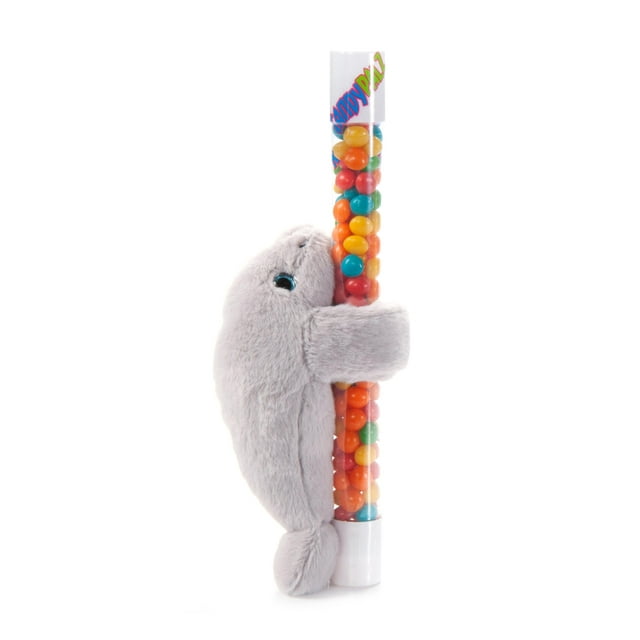 The Petting Zoo Manatee Peluche Animal Plushie Slap Pulsera Regalos para niños CandyPalz ZOOLOGEE Manatee Plush Toy