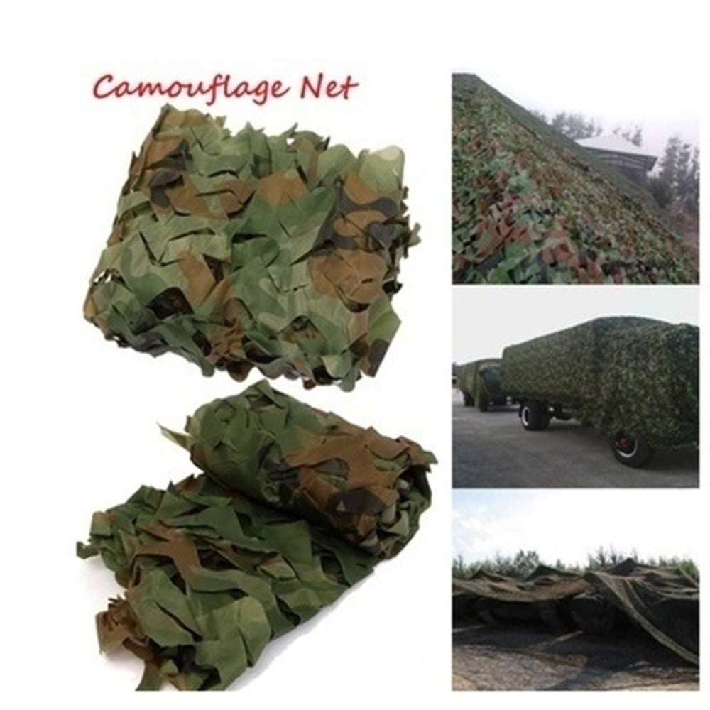 OUTDOOR HUNTING CAMOUFLAGE WOODLAND JUNGLE CAMO TARP COVER CAR SUN SHELTER NET 
