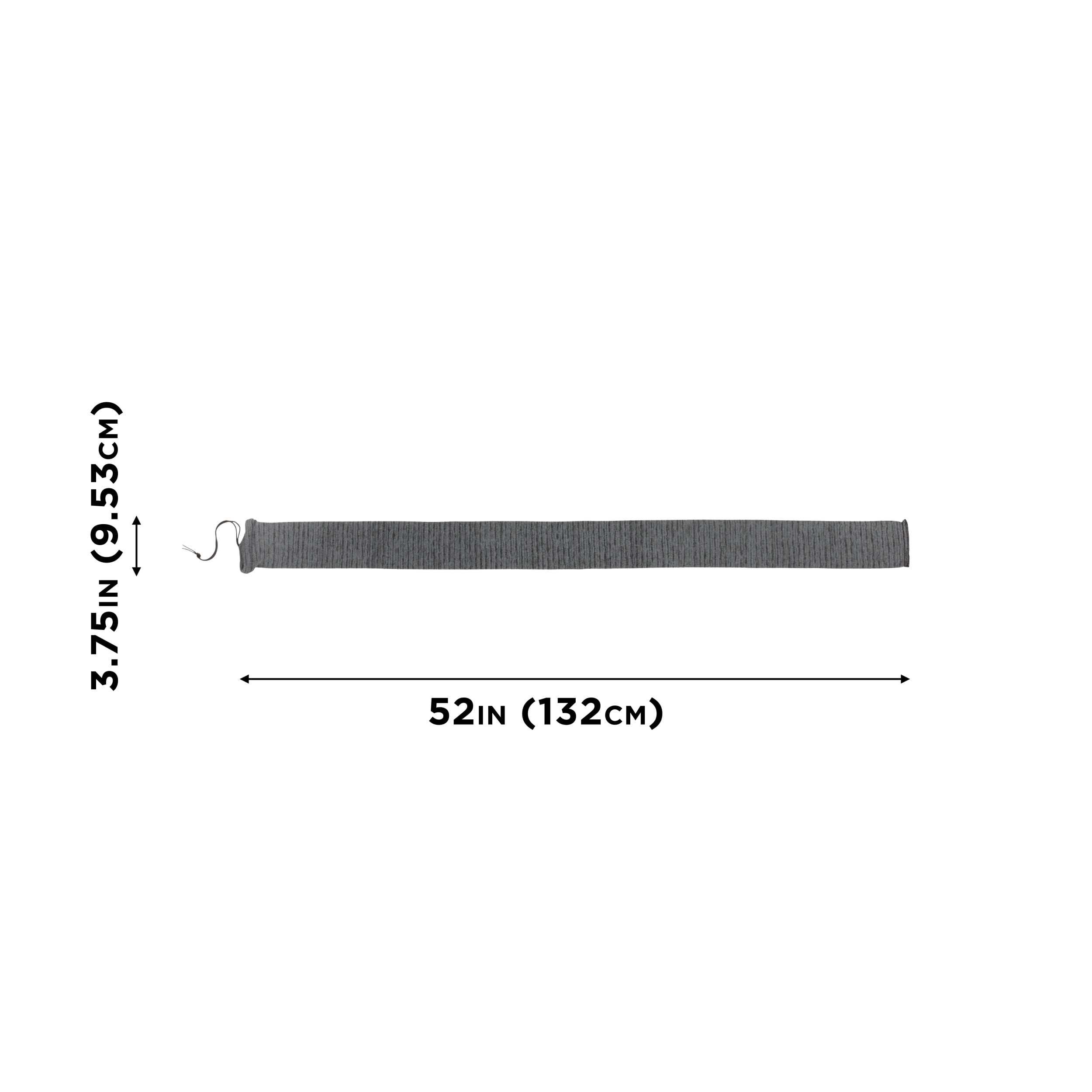 Allen Company 52" Firearm Sock, Heather Gray, 3-Pack