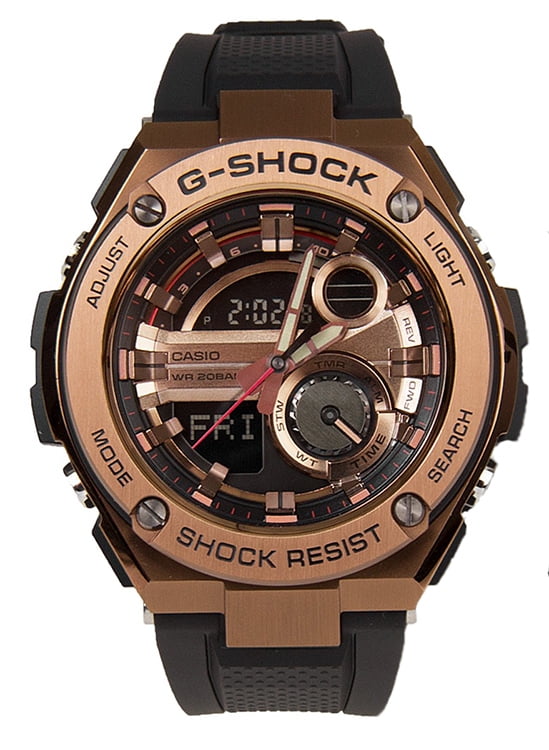 G-SHOCK GST-210B-4A ( gold ) - Walmart.com