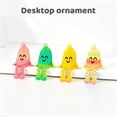 thumbnail image 5 of 3D Printed Cute Cartoon Fruit-Shaped Decorative Ornament - Adorable, Cute Cartoon Fruit Design, 3D Printed Craftsmanship - For Desks, Home Bookshelves, Bedroom Tabletop Decoration, 5 of 6