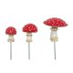 thumbnail image 3 of 3 estacas de hongos para jardín, estatuas en miniatura brillantes, manualidades de bonsái, pequeños adornos para césped, decoración de jardín de, 3 of 8