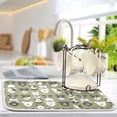 thumbnail image 5 of Dogs Green Dish Drying Mats, Reversible Coffee Mat, Microfiber Dish Drying Rack Mat for Kitchen Countertop Decor 18 x 24 Inches, 5 of 6