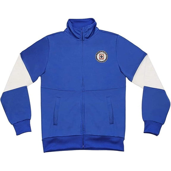 Icon Sports Youth Cruz Azul Jacket Licensed Zipper Soccer Jacket Style - YS