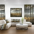 thumbnail image 3 of Designart - Pier in Brown Lake - Landscape Photo Framed Canvas Art Print, 3 of 4