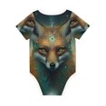 thumbnail image 6 of Sigee Vintage Pattern Fox for Baby Unisex Baby Cotton Short-Sleeve Bodysuits Soft Cotton, Breathable-3 Months, 6 of 7