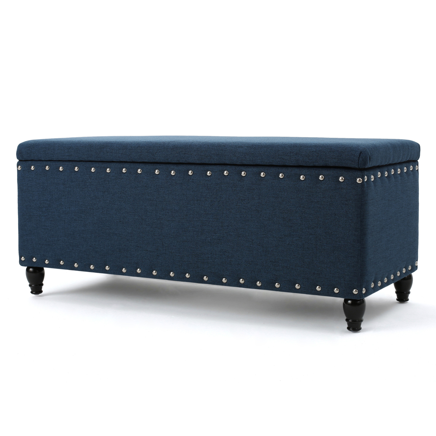 Storage Ottoman Versatile Fabric Ottoman with Hidden Compartment