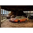 thumbnail image 2 of ABPHOTO 7x5t Photography Backdrop Barn Vintage Car Straw Hay Bale Nature Autumn Photo Background Backdrops, 2 of 4
