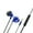 Blue 3.5mm round hole, variant on Universal Type-C In Ear Wired Headphones 3.5mm Stereo Gaming Music Earbud