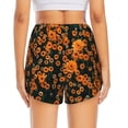 thumbnail image 2 of Lsque Daisies Printed Women's Running Shorts with Liner Pockets,Elastic Quick Dry Workout Athletic Gym Yoga Shorts,Womens High Waist Shorts-Medium, 2 of 9
