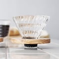 thumbnail image 2 of Cafetera de goteo HARIO V60 tamaño 01 de vidrio y madera de olivo, 2 of 7