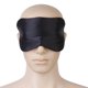 thumbnail image 2 of Máscara De Ojo De Seda Pura Sombra Cubierta Sueño Ocular Con Los Ojos Vendados Para Dormir - Negro Macarena none, 2 of 8