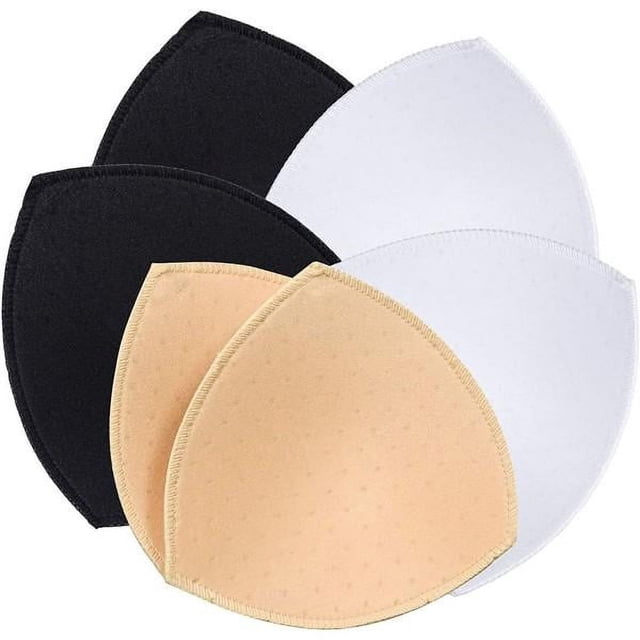 pares de inserciones de sujetador, protectores de sujetador, sujetador deportivo extraíble, bikinis, ropa interior KLB