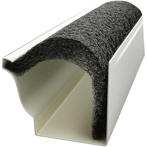 Flo-Free Leaf Guard-36ft Premium Gutter Guard For 6K Gutters with Patented No-Clog Design- Advanced Gutter Protector Boosts Rain Flow & Stops Debris- Install Leaf Guards for Gutters- No More Cleaning