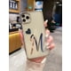 thumbnail image 1 of Letter Graphic Clear Phone Case, 1 of 4
