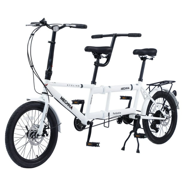 Zukka Tandem Bike 20 inches Wheels 3Seater Shimano 7speed Folding