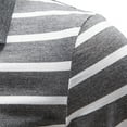 thumbnail image 6 of Toimothcn Mens Polo Shirts Lapel Short Sleeve Casual Striped Printed Polo Shirts Buttons Up Breathable Loose Fit Sports Shirts Comfy Mens Clothing, 6 of 9