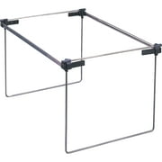Smead Hanging File Folder Frame, Adjustable Letter/Legal/A4, Gray, 2 per Pack (64855)