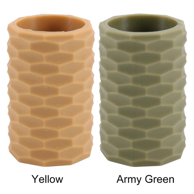 Funda portátil de silicona para linterna para Goal Zero Black Dog ESLNF (verde militar)