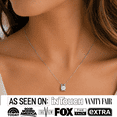 thumbnail image 2 of Cate & Chloe Clara 18k Yellow Gold Plated Pendant Necklace with Swarovski Crystal Gift for Women, 2 of 8