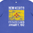 thumbnail image 4 of Inktastic Established January 6, 1912 New Mexico Flag Youth T-Shirt, 4 of 5
