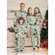 thumbnail image 1 of Conjuntos navideños a juego 2024 Nuevo estampado de dinosaurios por todas partes Conjunto de pijama a juego para mamá, hija, papá e hijo Conjunto de mameluco para bebé Look familiar, 1 of 5