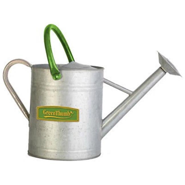 Products 2 gal Green Thumb Vintage Galvanized Watering Can Walmart
