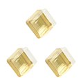 thumbnail image 3 of tamizeot Jooan''s Kitchen 50Pcs Square Cakes Box Clear Plastic Muffins Cups with Lids Golden 3Set, 3 of 6