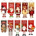 thumbnail image 4 of Bandera colgante navideña para puerta de porche, adornos navideños para el hogar 2024, regalos navideños, decoración de Año Nuevo 2025, 4 of 6