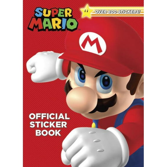 Pre-Owned Super Mario Official Sticker Book (Nintendo) Paperback