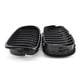 thumbnail image 4 of Rejillas Negras Para Coche, 2 Uds., Rejilla De Riñón Negra Brillante, Repuesto De Rejilla De Parachoques Delantero Para Bmw 5 Series E39 36220 Serendint VI005910-00, 4 of 7
