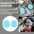 thumbnail image 5 of HLONK Capuchon de Noyau de Valve A/C 10 Pcs Accessoires Service de Climatisation Universel Couvercle Anti-Poussière Haut-Bas Capuchon de Voiture Réparation A/C Réfrigérant Couvercle de Port de Chargement Accessoire Auto, 5 of 5