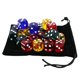 thumbnail image 1 of Dados de acrílico de 6 caras Zulema D6 de Dados poliédricos 16 mm para accesorios para beber de Fiestas Favores Entretenimiento, 1 of 6