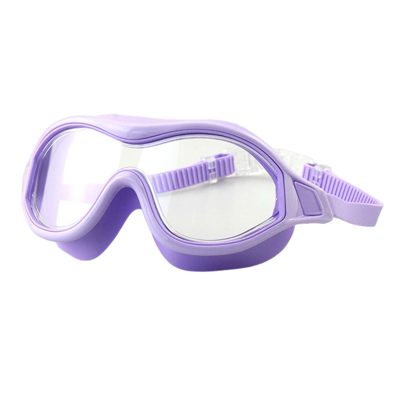 Colaxi Swim Glasses Adult Swimming Goggles Anti Fog Diving Goggles Protection Adjustable Clear View Unisex For Pool Ladies Women Indoor Violet Other 1