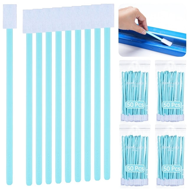 200 Pcs Crevice Cleaning Brushes, Disposable Small Cleaning Brushes, Wet and Dry Use Groove Cleaning Brushes, Cleaning Tools for Keyboard Toilet Seam Door Track