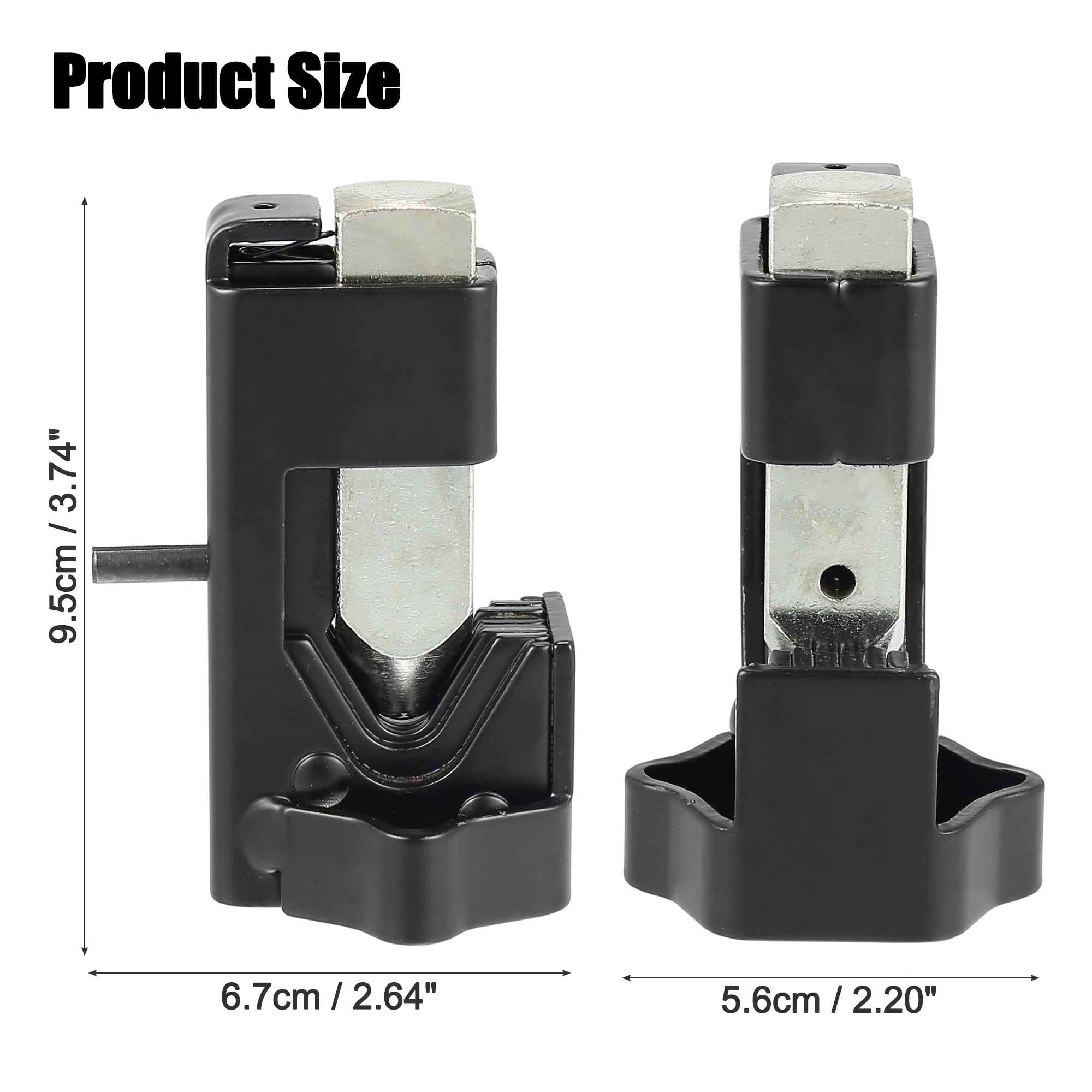 Hammer Lug Crimper Tool Kit for Crimping Cable Lugs Ends for AWG 8-4/0 with 4pcs AWG4-5/16" Wire Connectors Terminals
