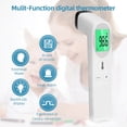 thumbnail image 3 of ZOUYUE Digital Thermometer for Adults and Kids, Accurate No-Touch Infrared Thermometer with LED Display, 35 Memory & Mute Function, 1-Second Reading & Fever Alarm for the Whole Family, 3 of 7