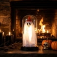 thumbnail image 3 of Halloween Night Light Ghost in Dome Color Changing LED Fabric Lamp Battery Operated Tabletop by OVFUIZ, 3 of 5